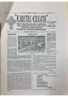 prikaz prve stranice dokumenta Caritas Croata : prvi hrvatski bilten u Australii
