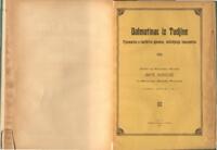 prikaz prve stranice dokumenta Dalmatinac iz tudjine: pjesmarica u različitin pjesman, doživljenja Inozemstva